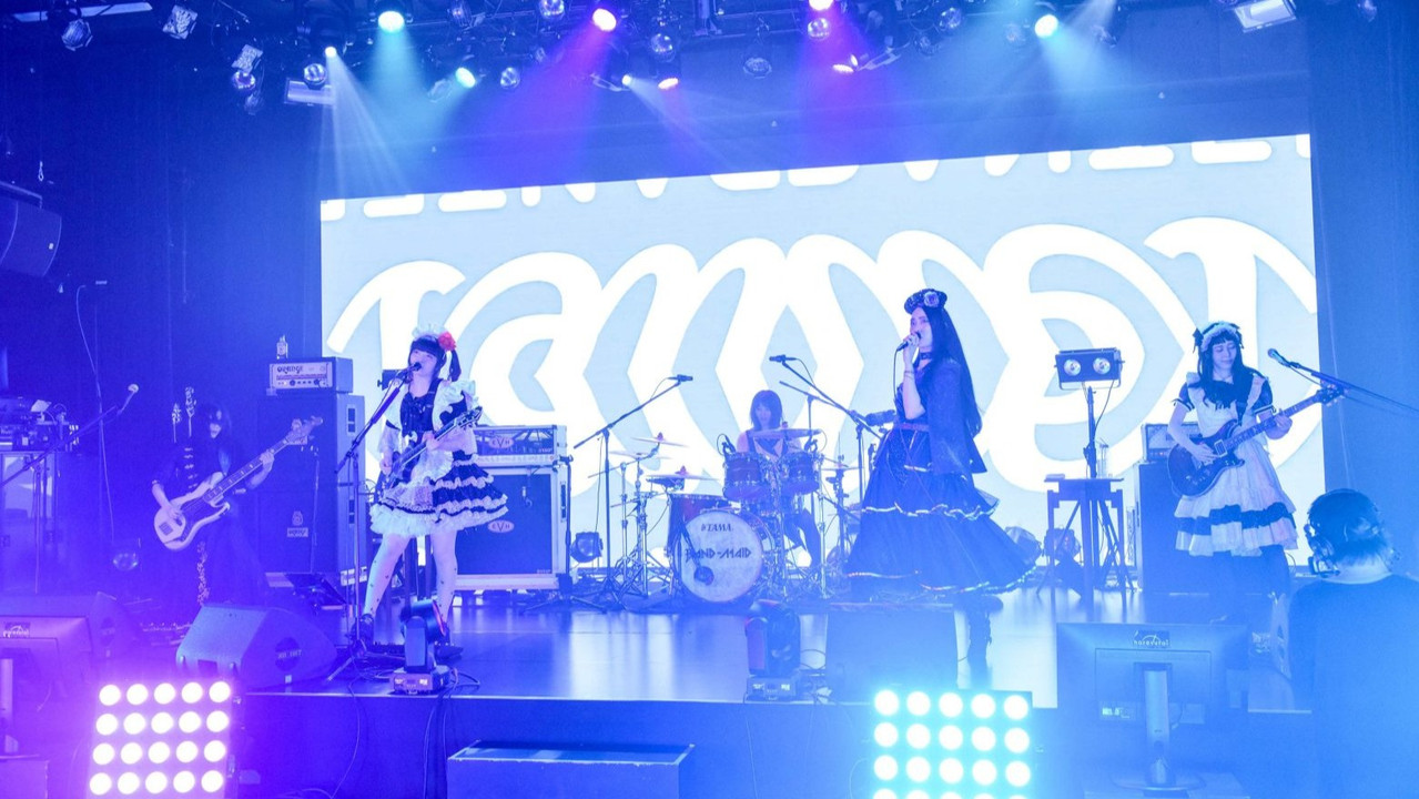 Band-Maid Online Okyuji 5 The Day of Maid backdrop