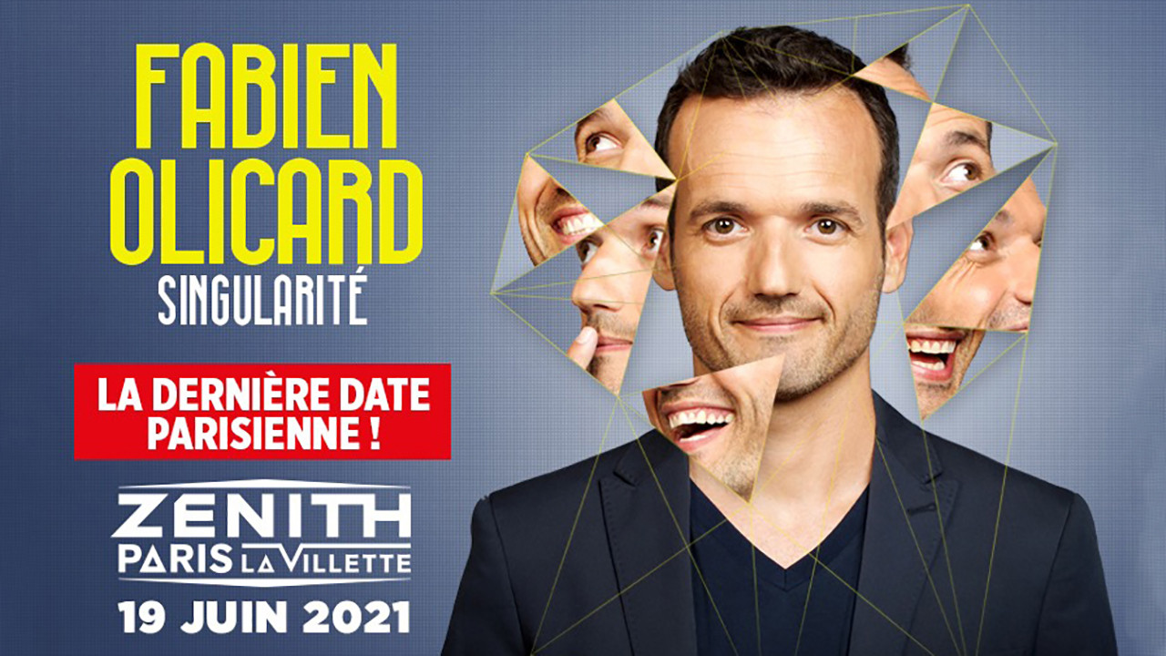 Fabien Olicard : Singularité backdrop