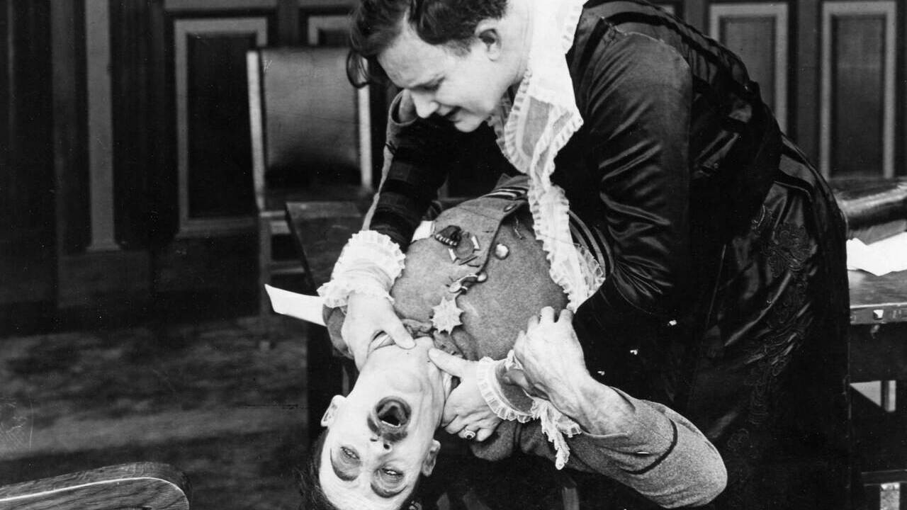 An Adventuress backdrop