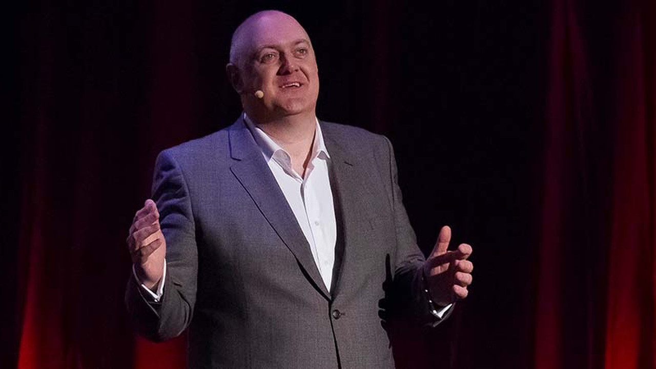 Dara Ó Briain: Voice of Reason backdrop