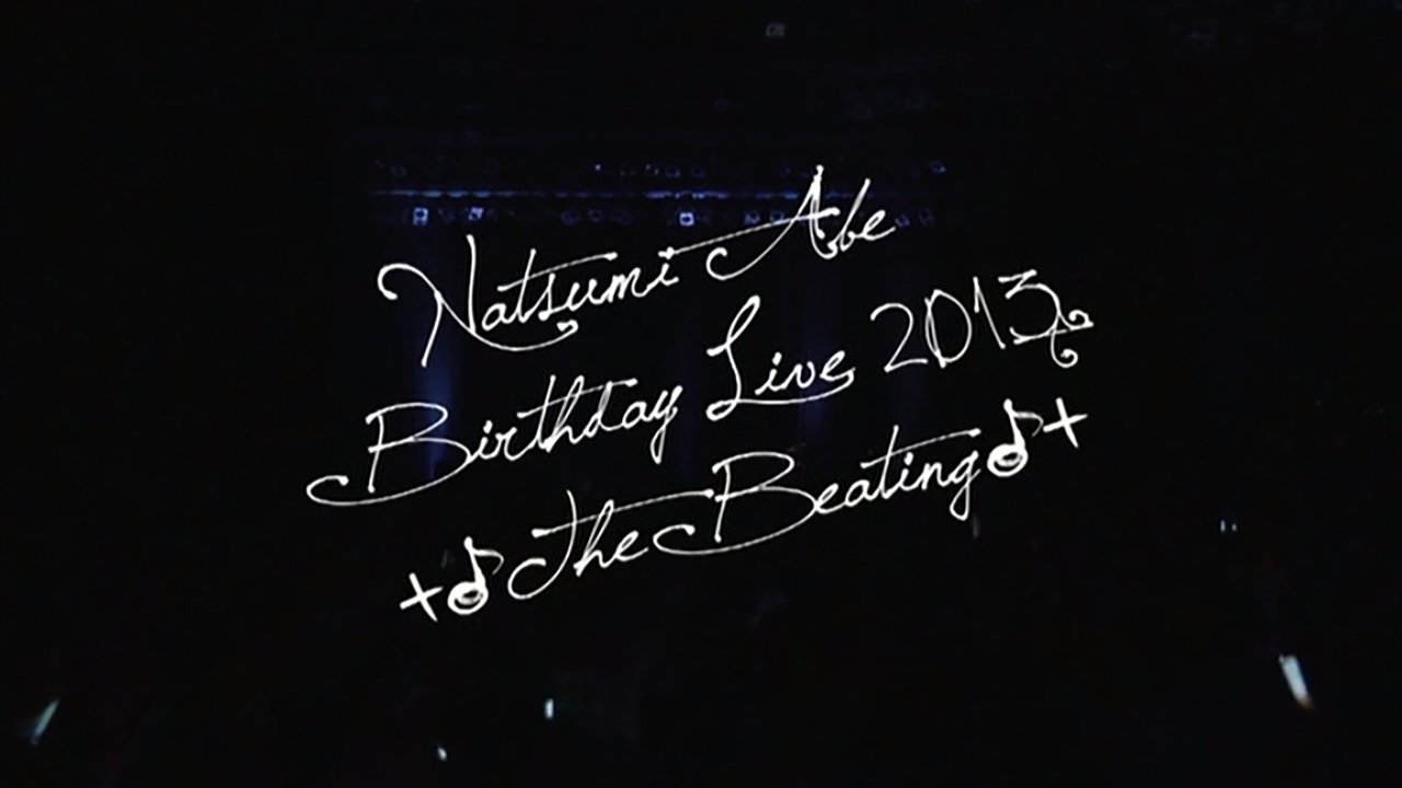 Abe Natsumi 2013 Winter Birthday Live +♪The Beating♪+ backdrop