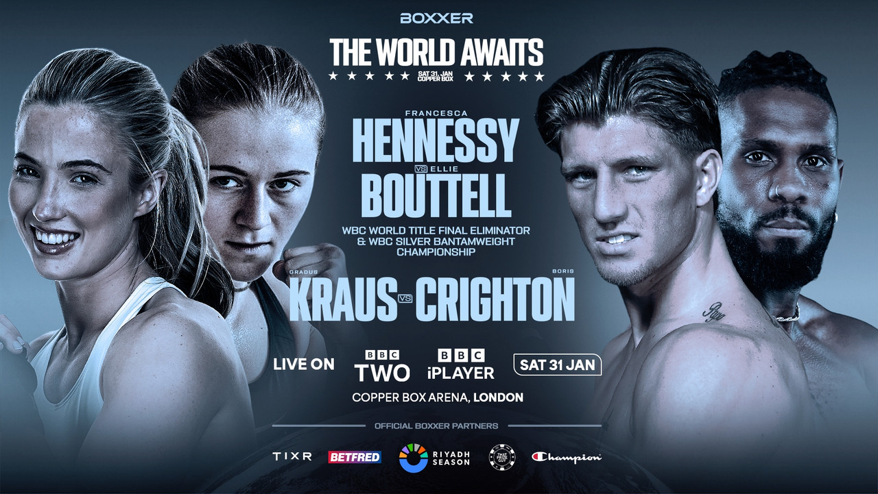 Francesca Hennessy vs. Ellie Boutell backdrop