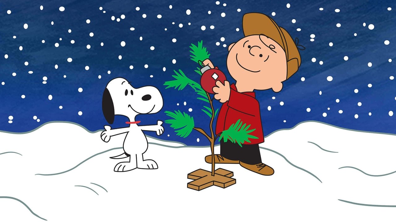 A Charlie Brown Christmas backdrop