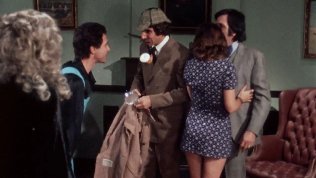 Sherlick Holmes backdrop