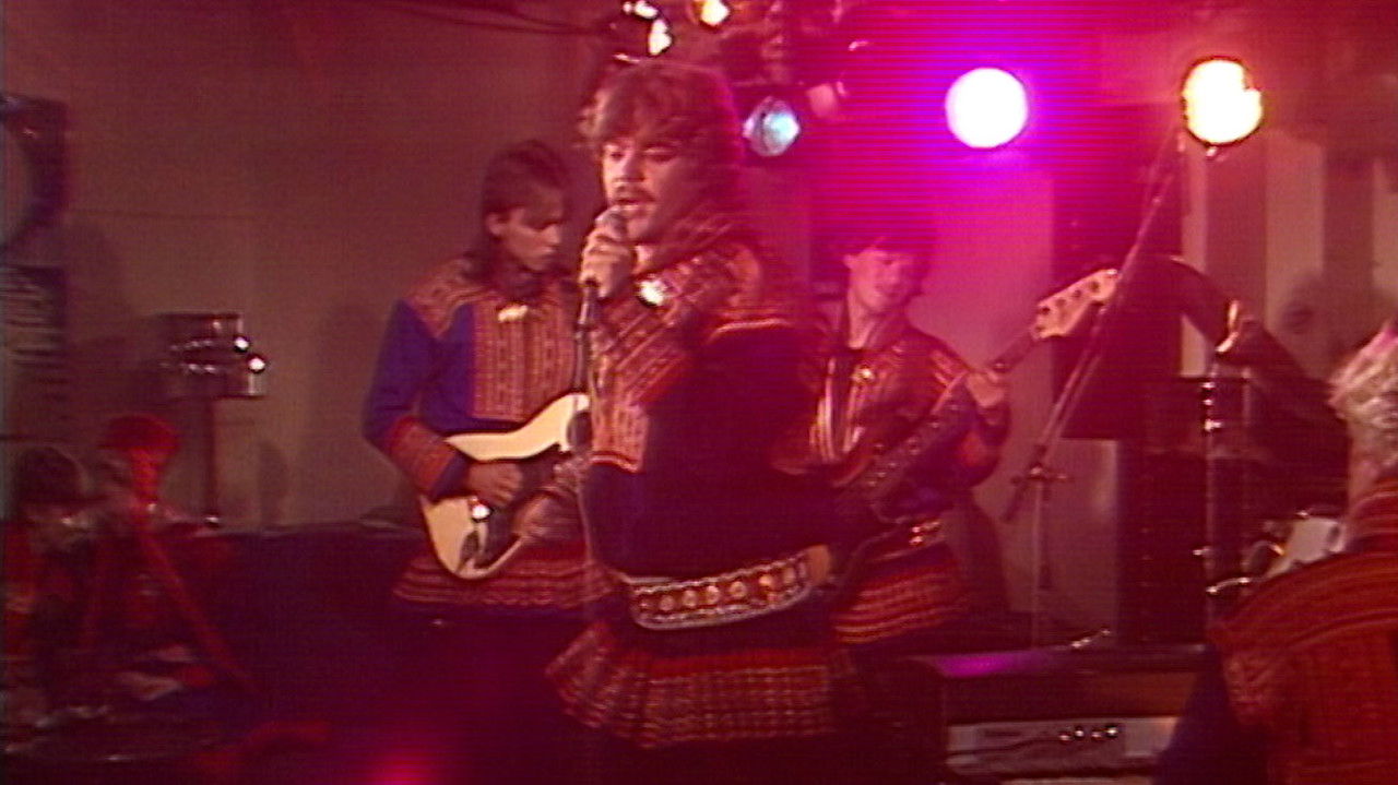 Fra lavvo til disco backdrop