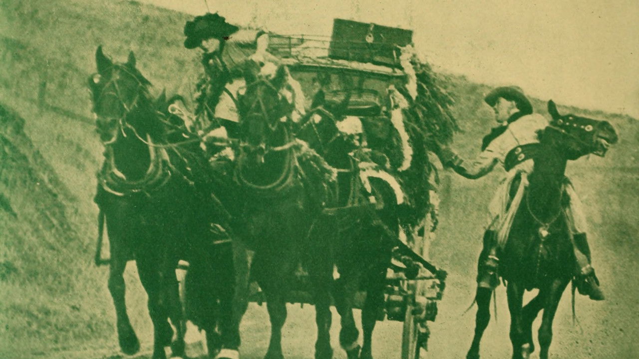 Broncho Billy's Christmas Dinner backdrop