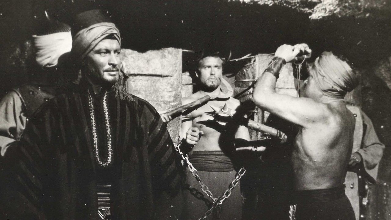 Samson Against the Sheik backdrop