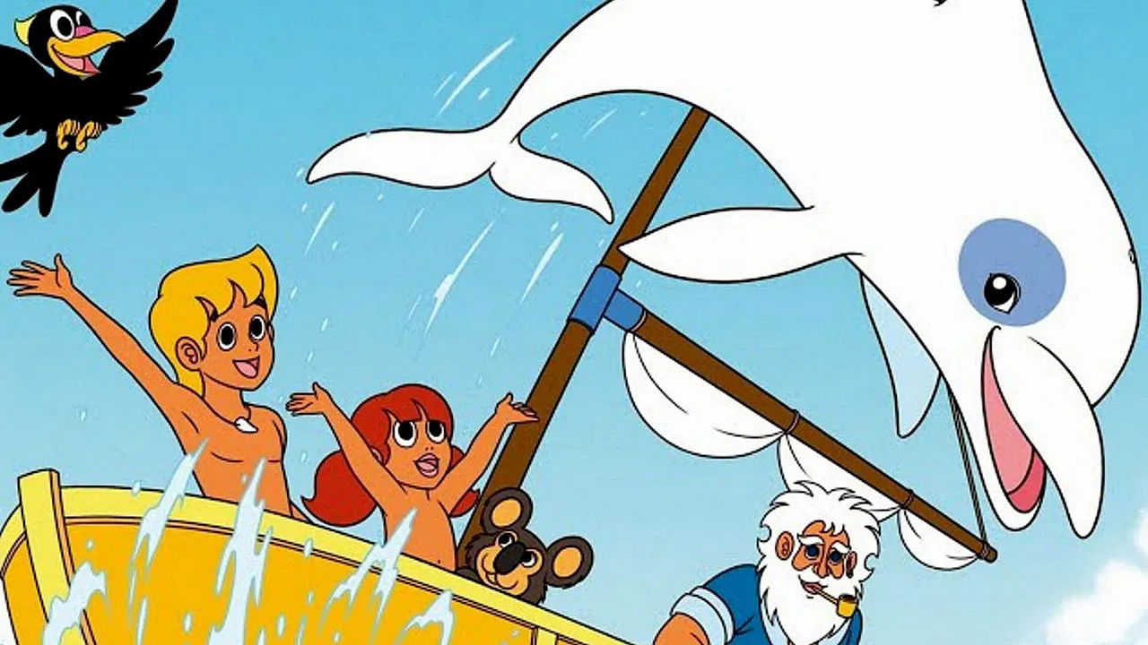 Les Aventures d'Oum le Dauphin blanc backdrop