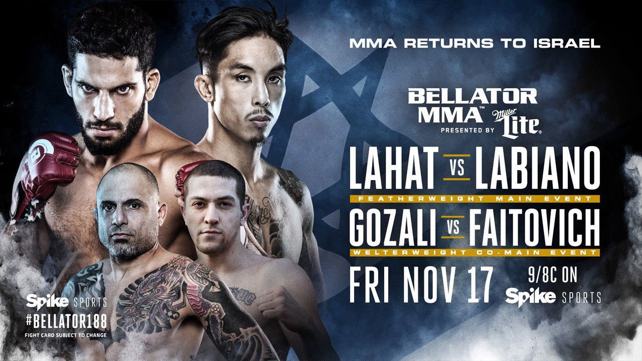 Bellator 188: Lahat vs. Labiano backdrop