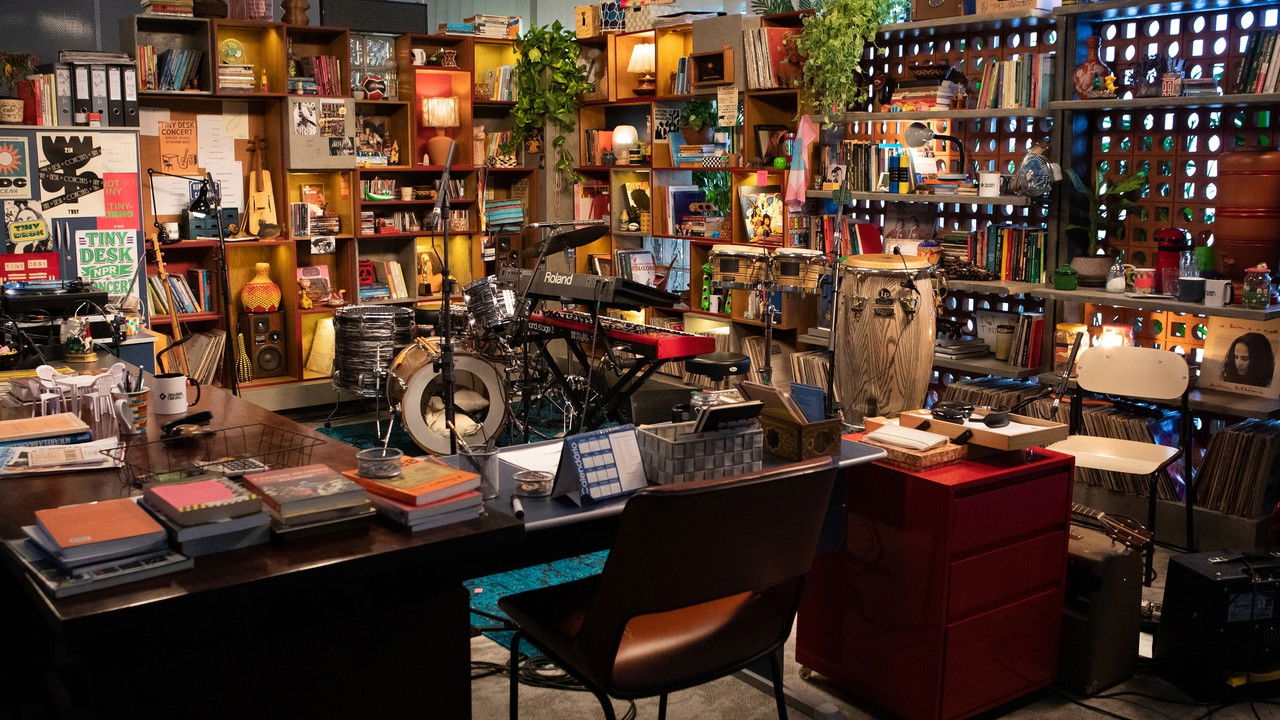 Tiny Desk Brasil backdrop