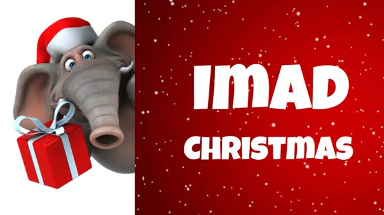 Imad Christmas: The One Hour Christmas Special backdrop