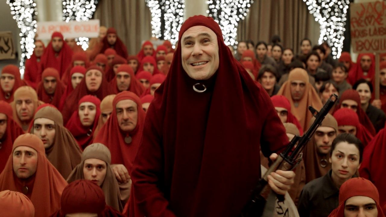 Jacky in the Kingdom of Women backdrop