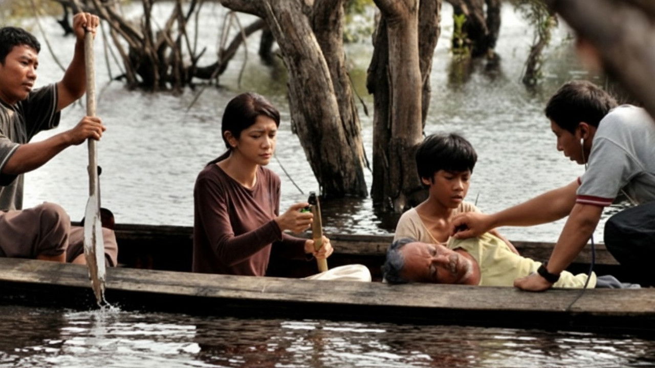 Tanah Surga ...Katanya backdrop