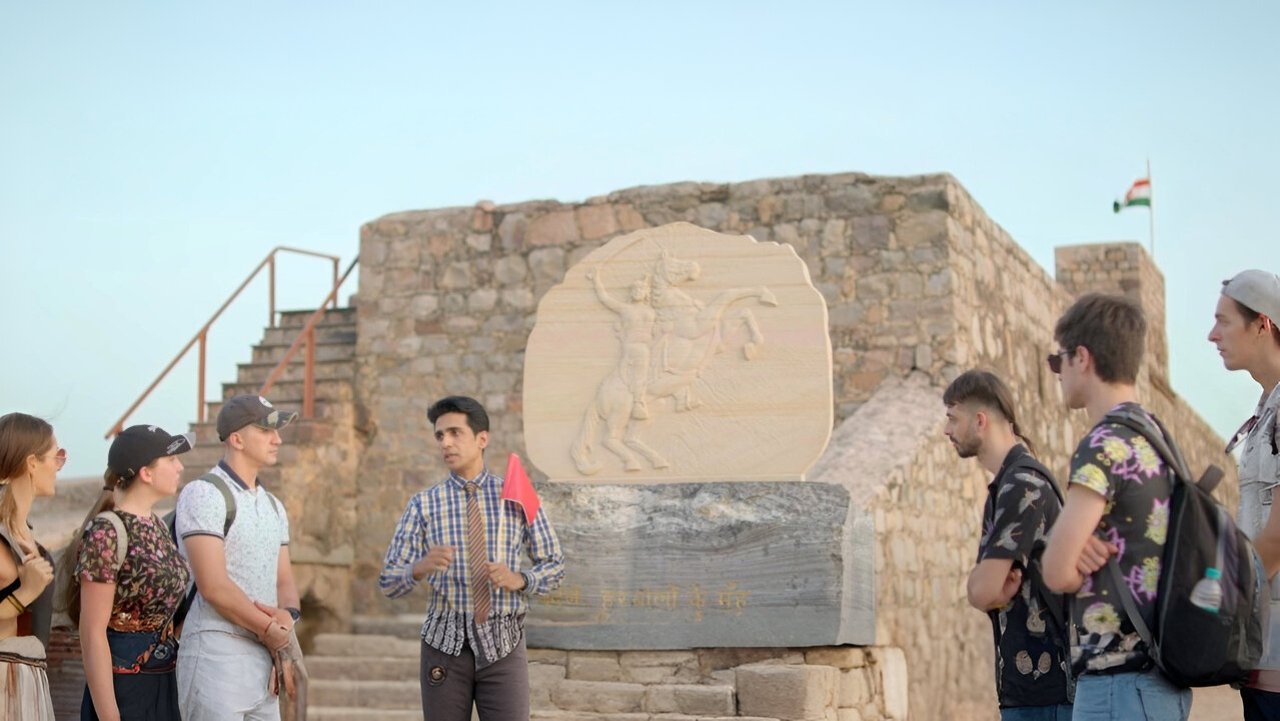 The Prince of Jhansi backdrop