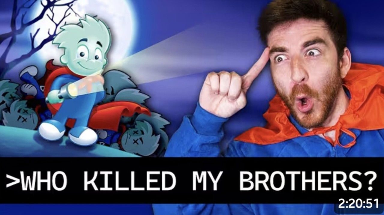 I forced an Ai to play a kids adventure game backdrop