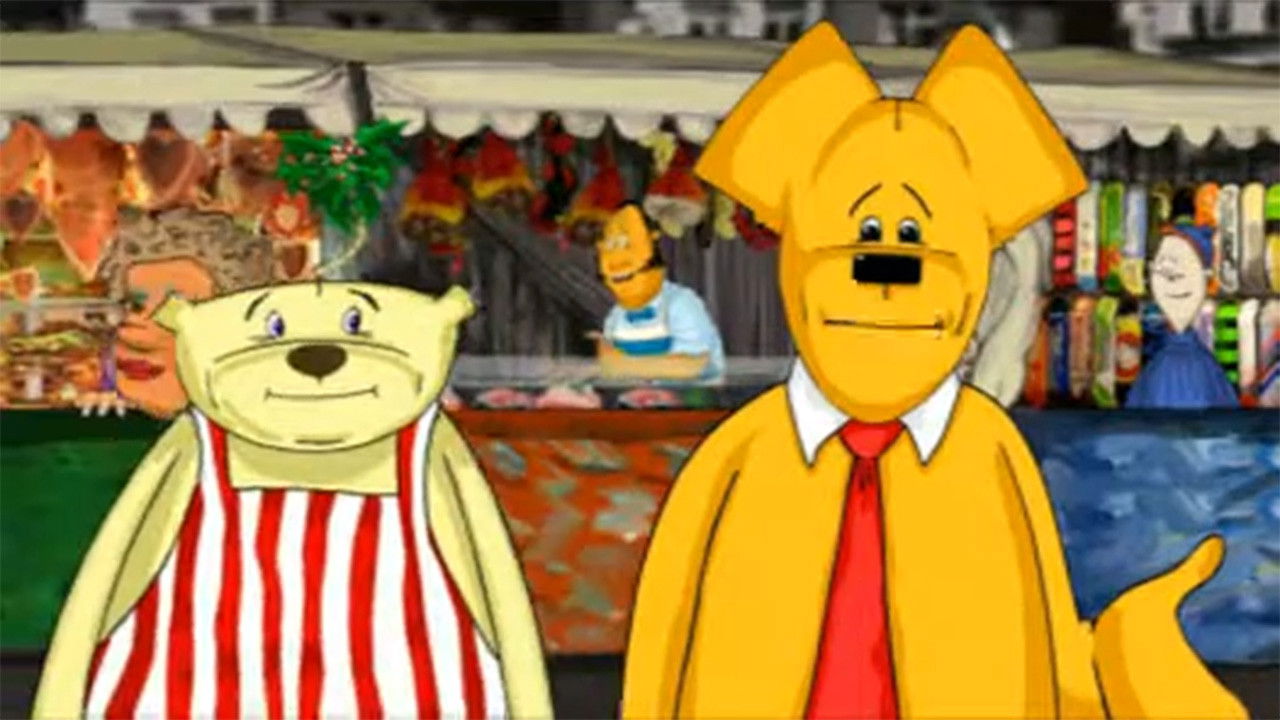 Max Bear & The Lucky Charm backdrop