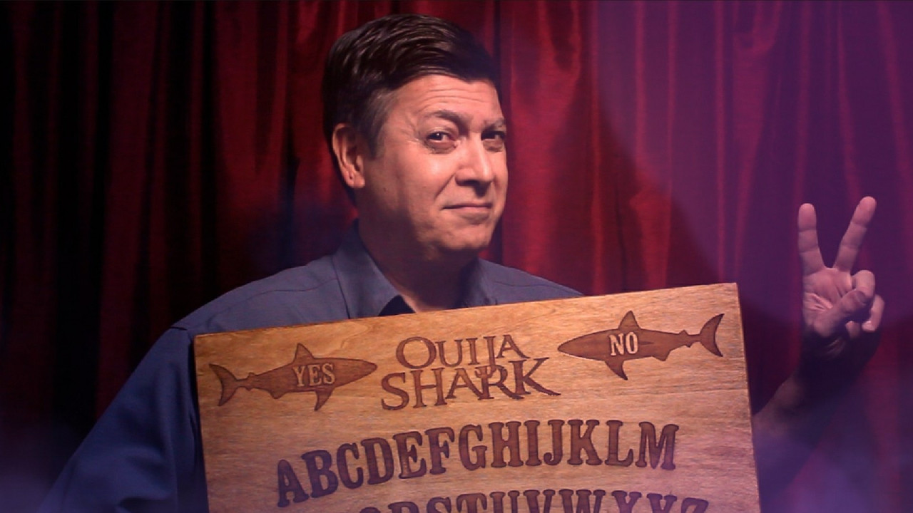 Ouija Shark backdrop
