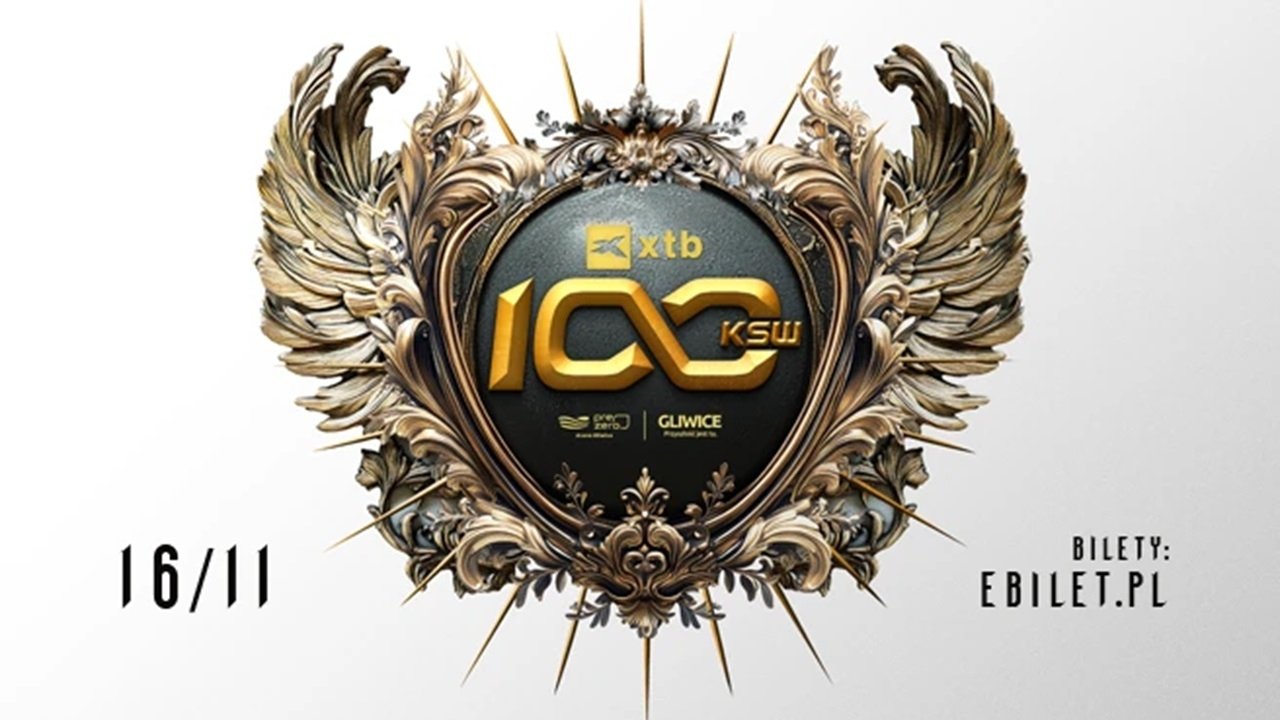 KSW 100: Khalidov vs. Bartosinski backdrop