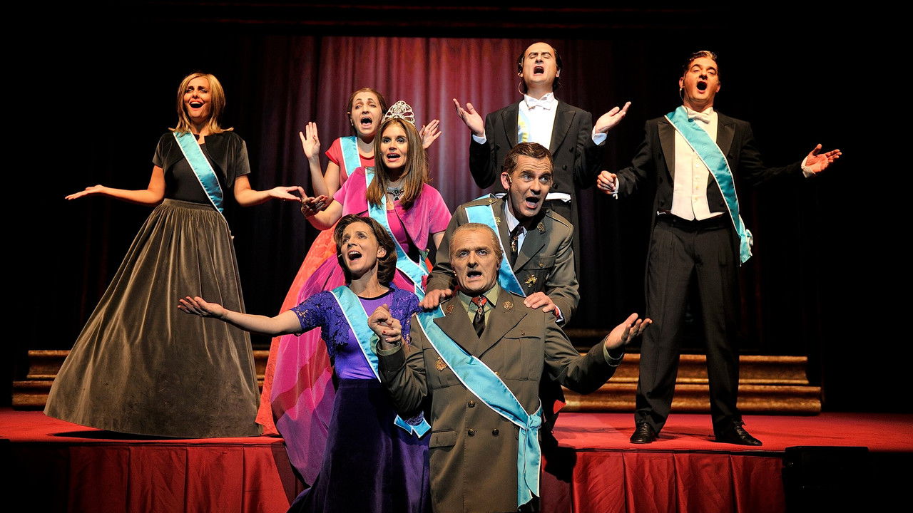 La familia irreal backdrop