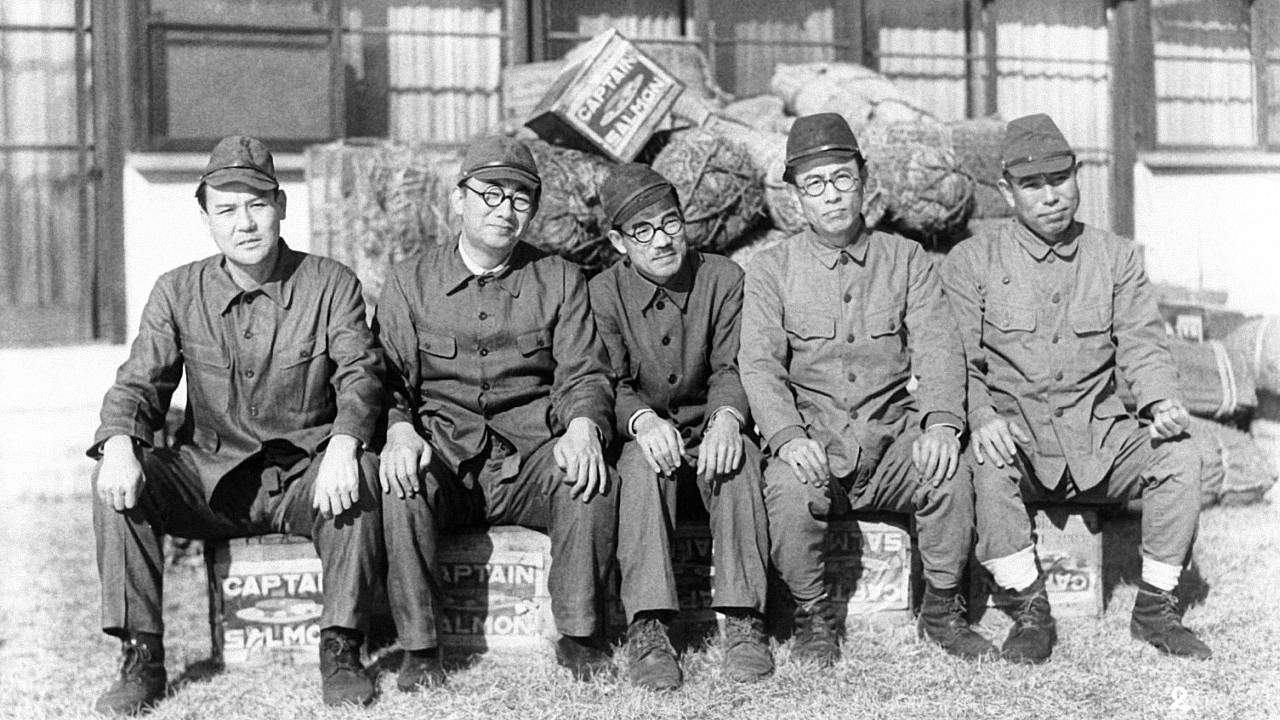 Five Tokyo Men backdrop