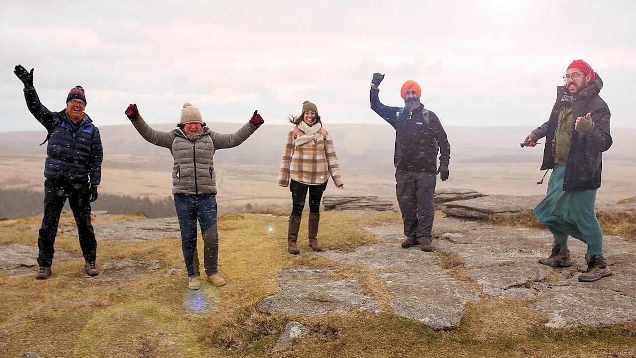 Take a Hike backdrop