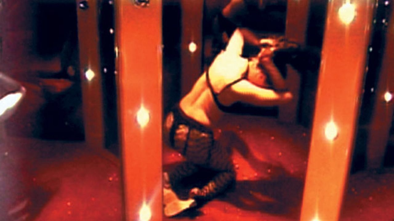 The Bathers backdrop