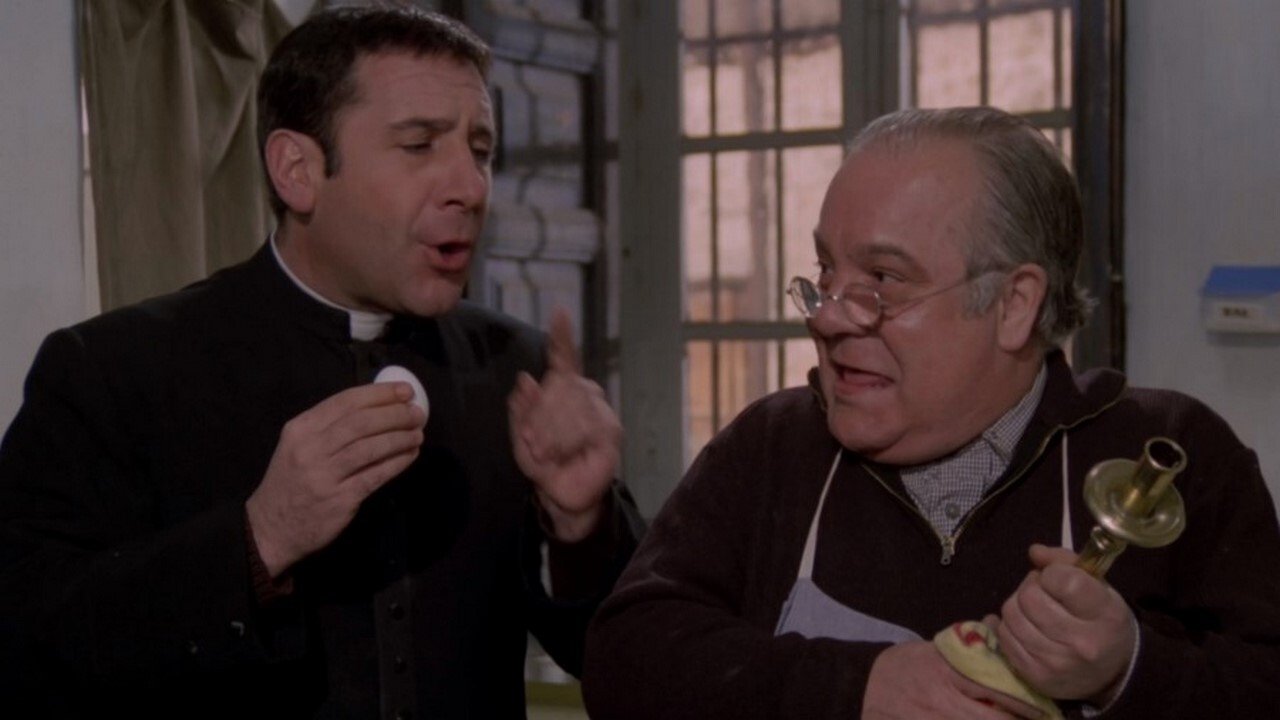 Un curita cañón backdrop