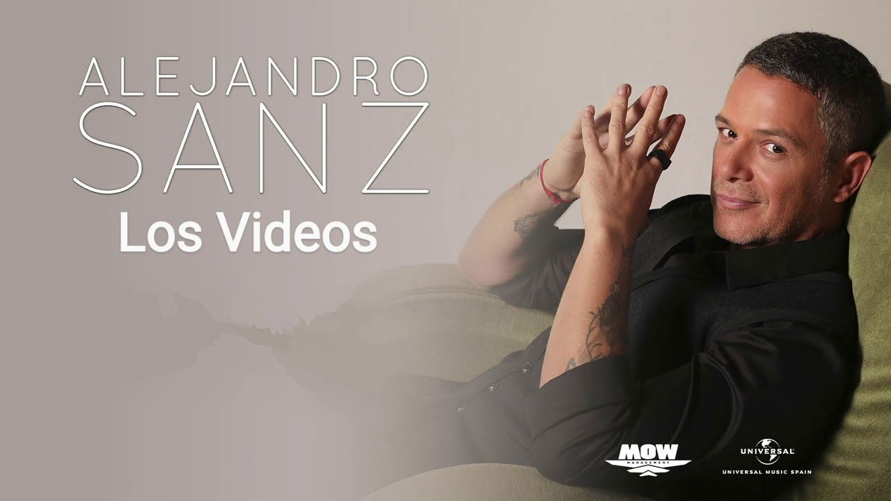 Alejandro Sanz: Los Videos backdrop