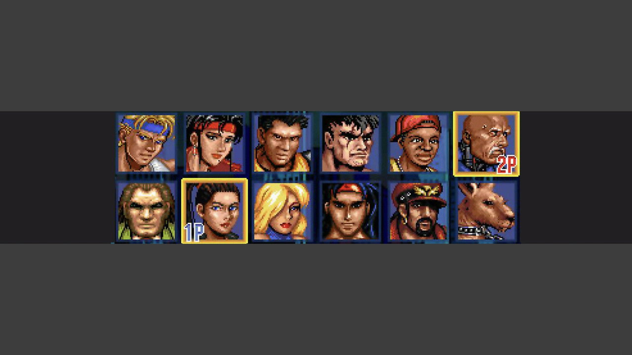 Streets of Rage backdrop