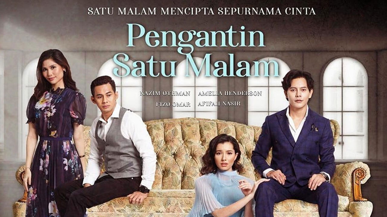 Pengantin Satu Malam backdrop