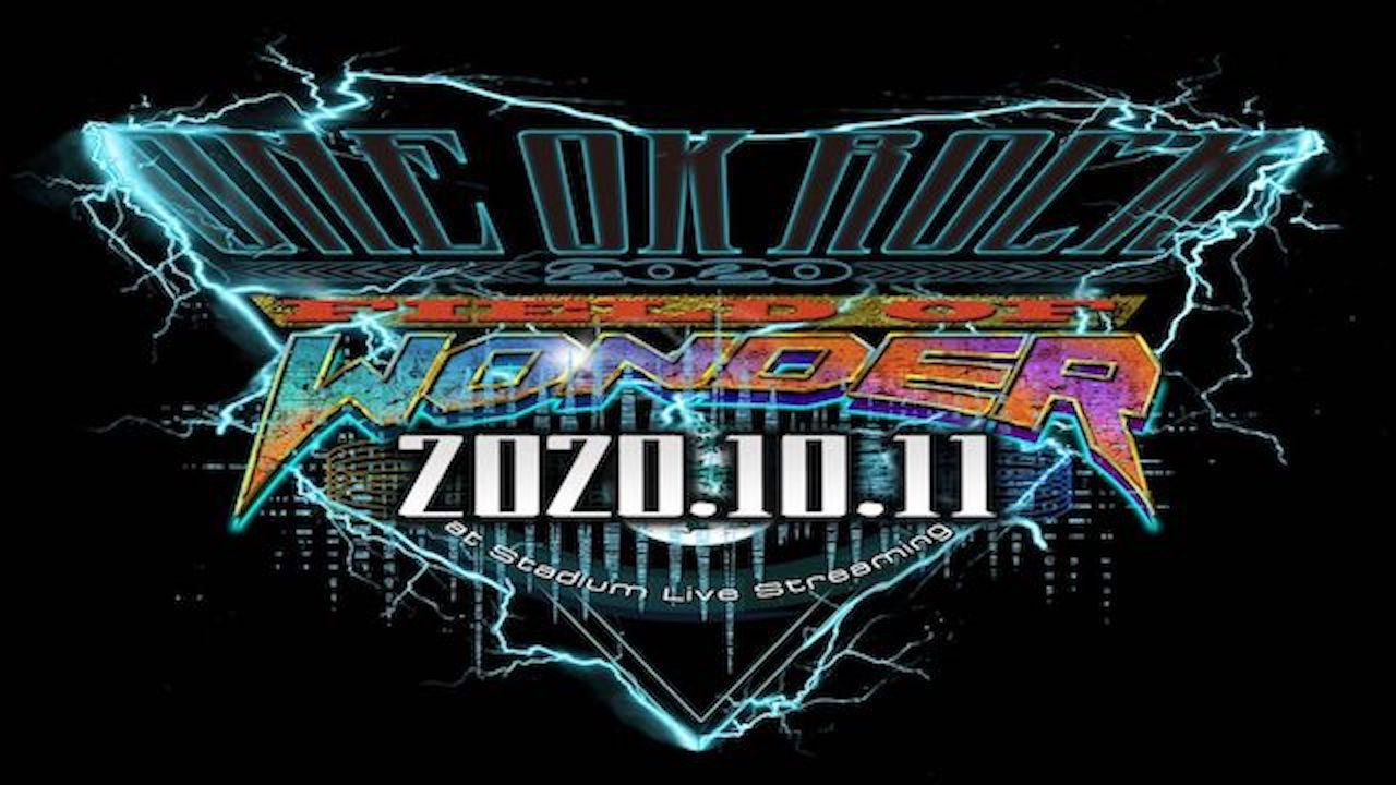 ONE OK ROCK 2020 Field of Wonder at Stadium backdrop