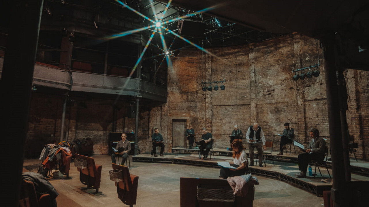 The Dybbuk: Semi-Staged Reading backdrop