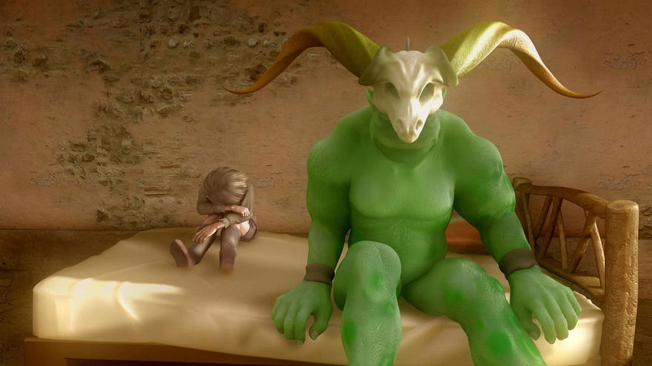 Yonna in the Solitary Fortress backdrop