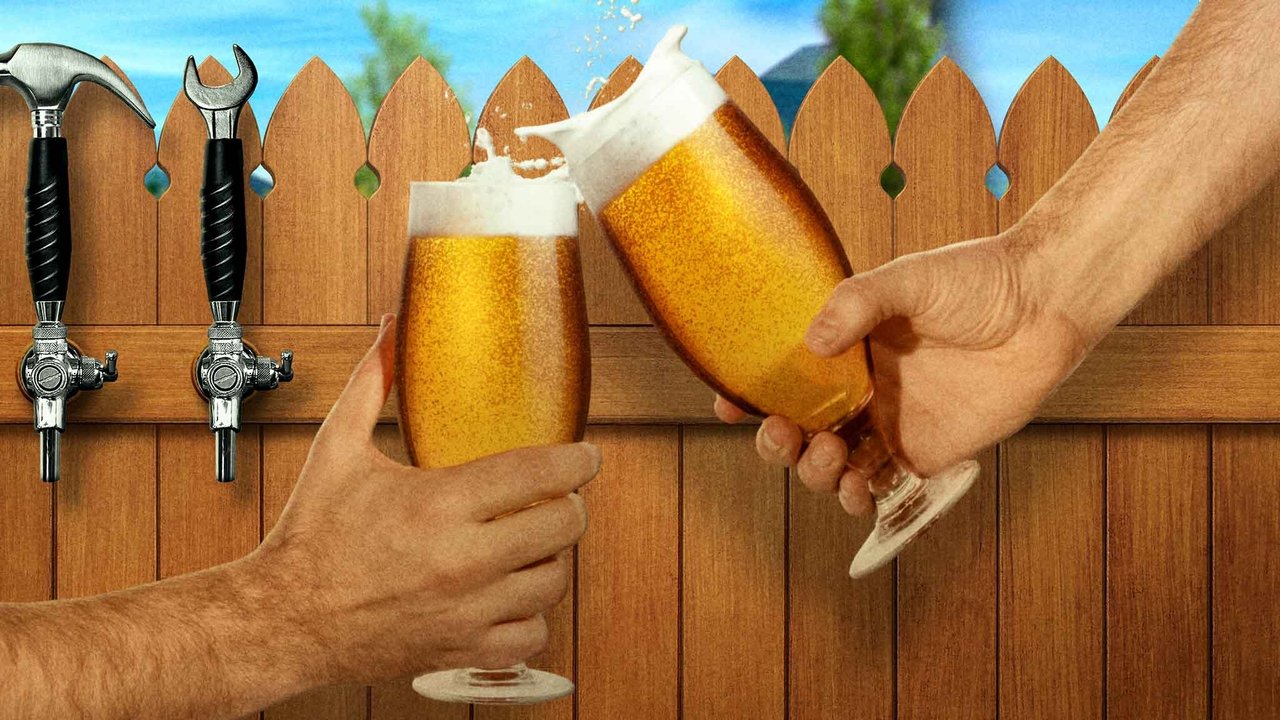 Backyard Bar Wars backdrop