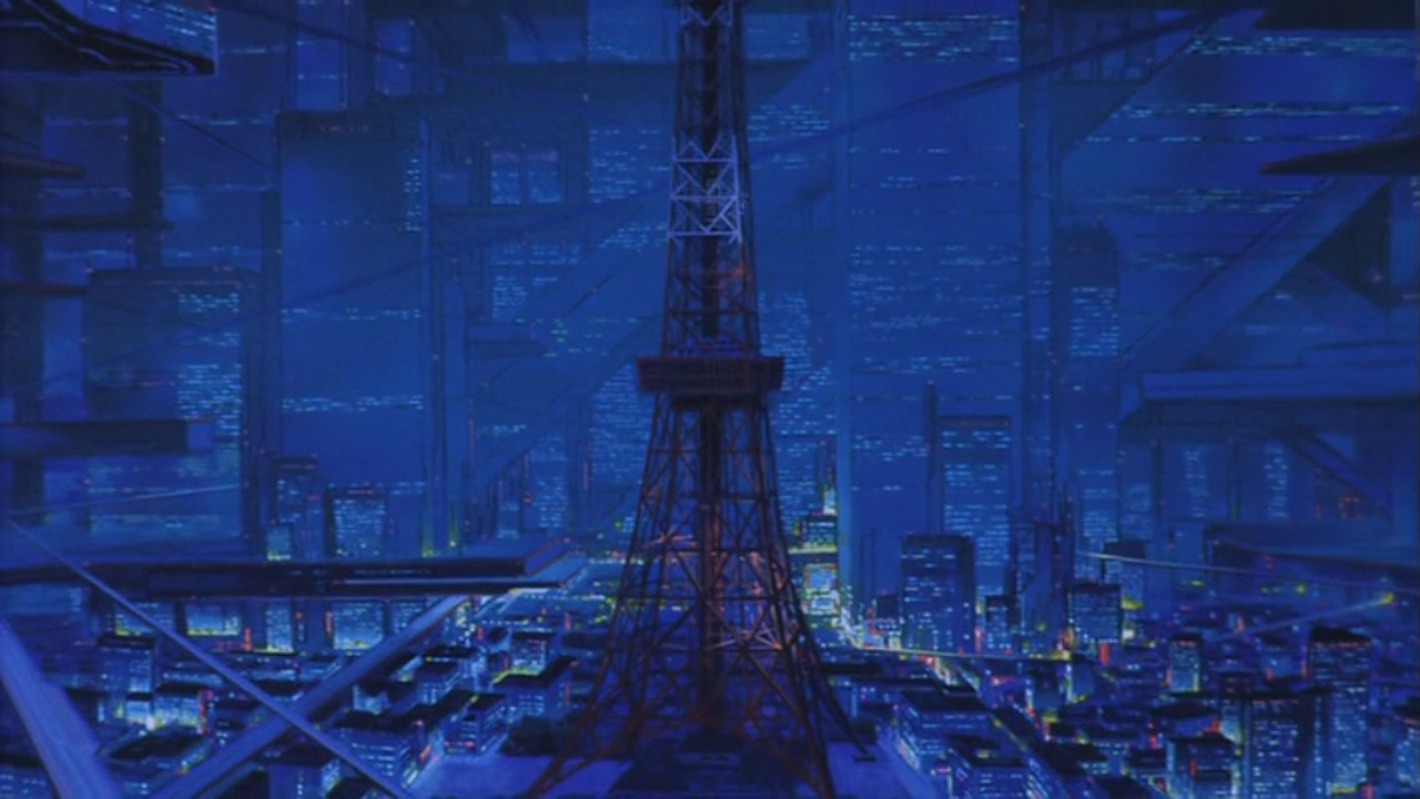 Cyber City Oedo 808 backdrop
