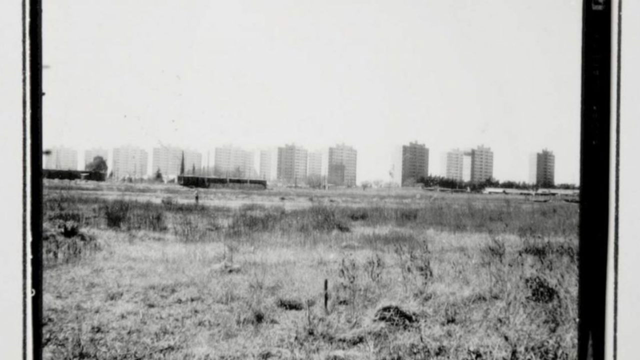 Barrio modelo backdrop