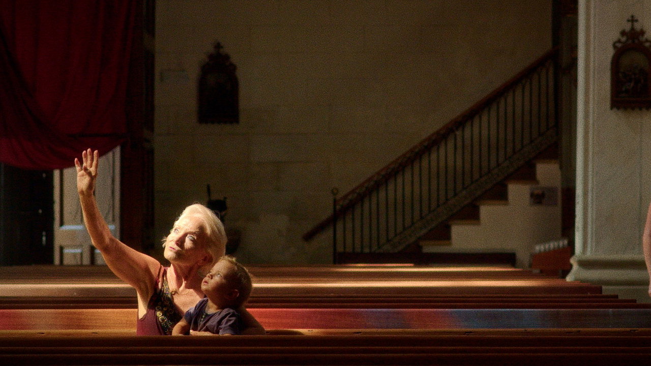 Los días azules backdrop