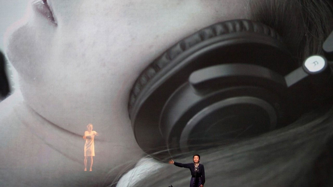 Orpheus and Eurydice backdrop