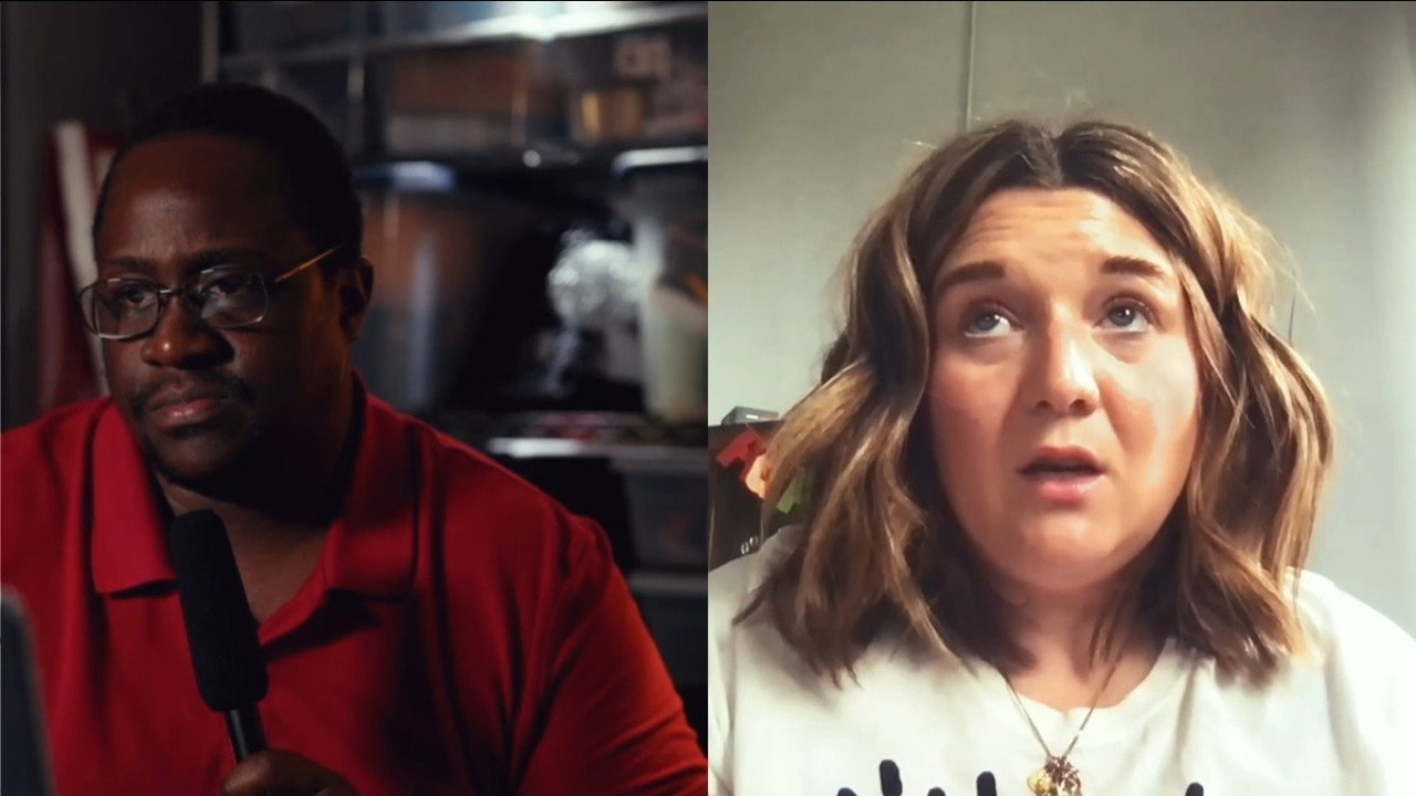 Surviving Turning Point USA backdrop