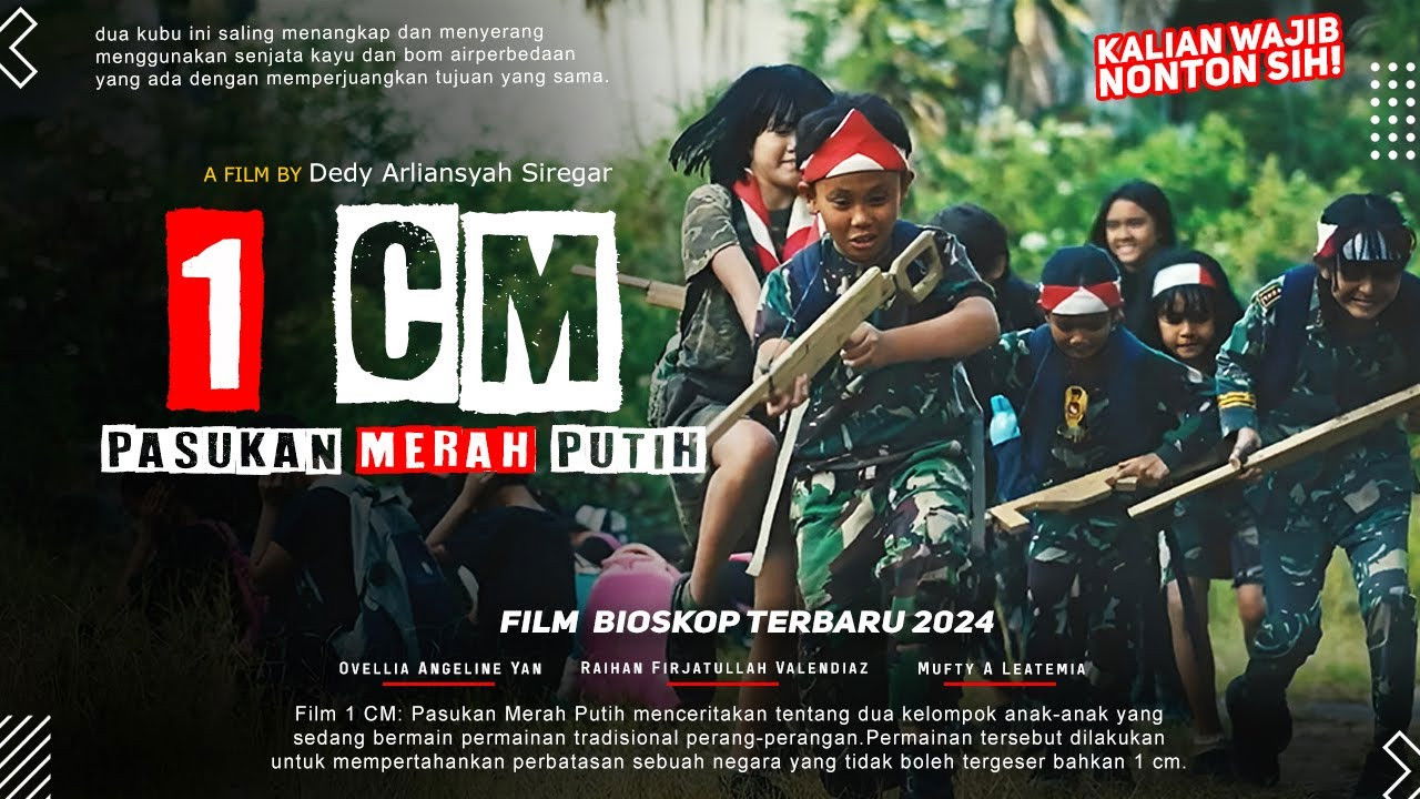 1 CM: Pasukan Merah Putih backdrop