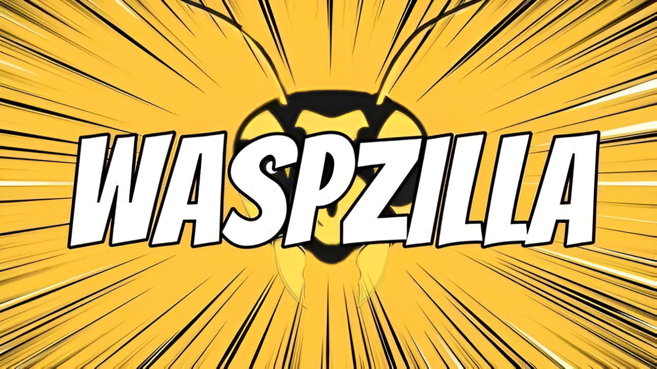 Waspzilla backdrop