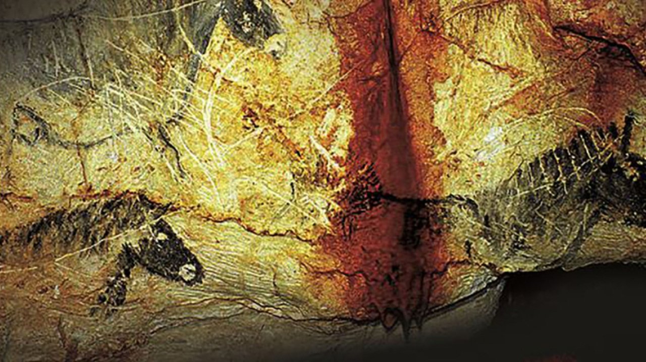 Sapiens & the Sea backdrop