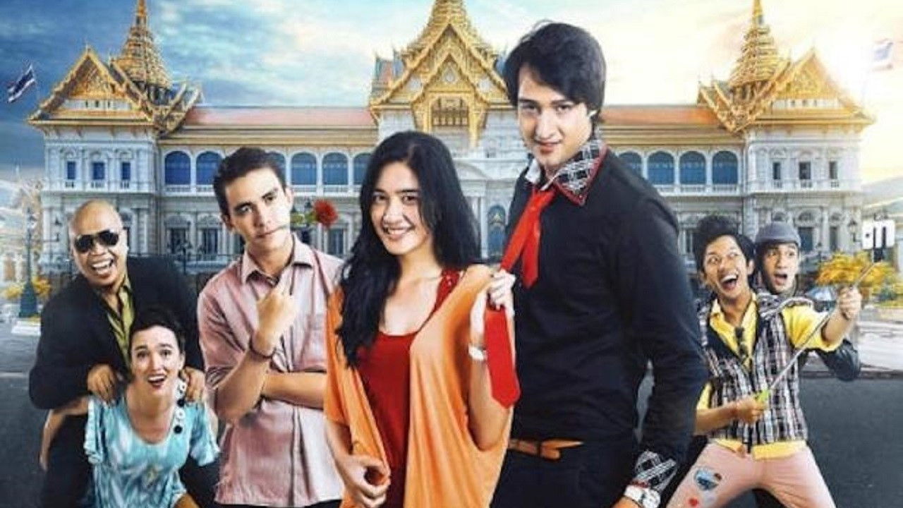 Check in Bangkok backdrop