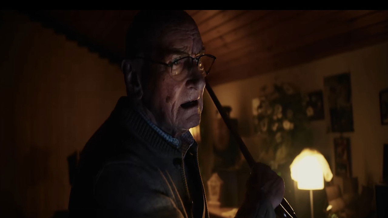 Falling Lights backdrop