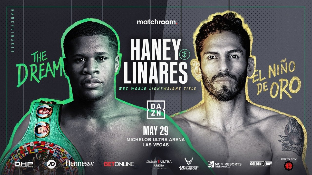 Devin Haney vs. Jorge Linares backdrop