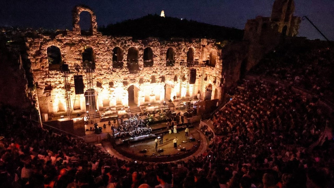 James - Live at the Acropolis backdrop