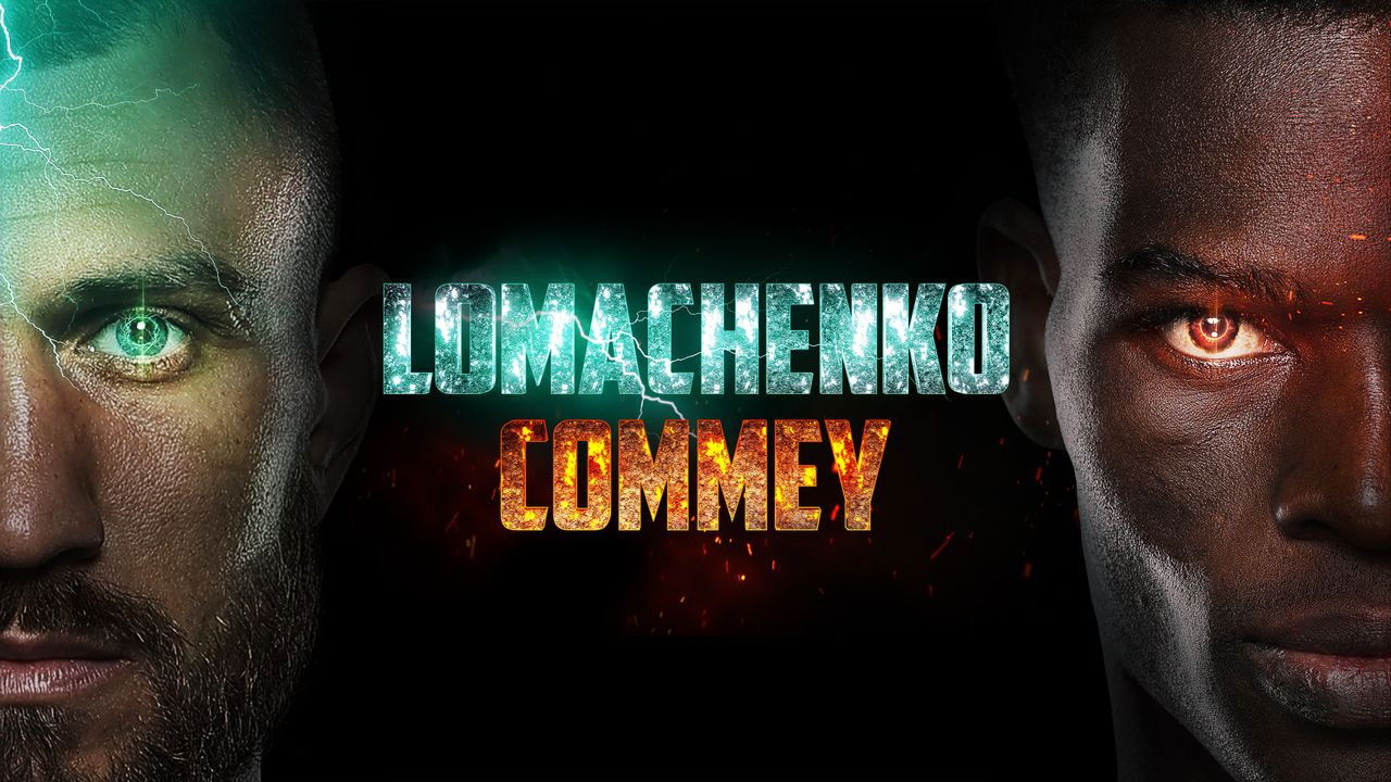 Vasyl Lomachenko vs. Richard Commey backdrop