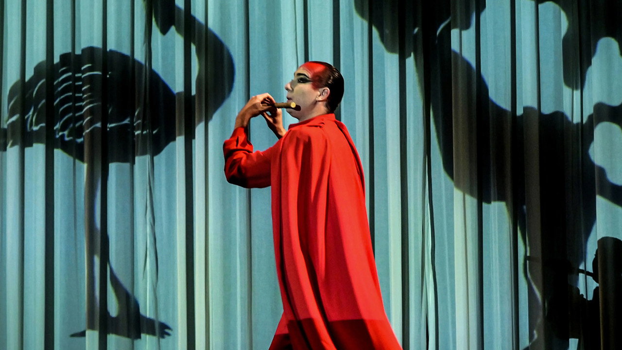 La flûte enchantée au Théâtre des Champs Elysées backdrop