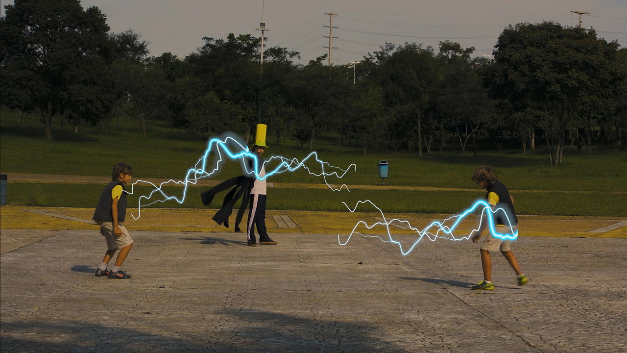 The Space Circus attraction hunter (trash version) backdrop