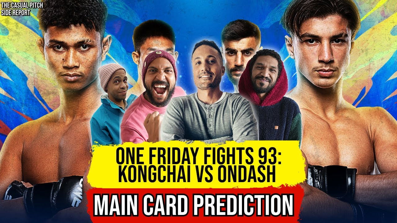 ONE Friday Fights 93: Kongchai vs. Ondash backdrop